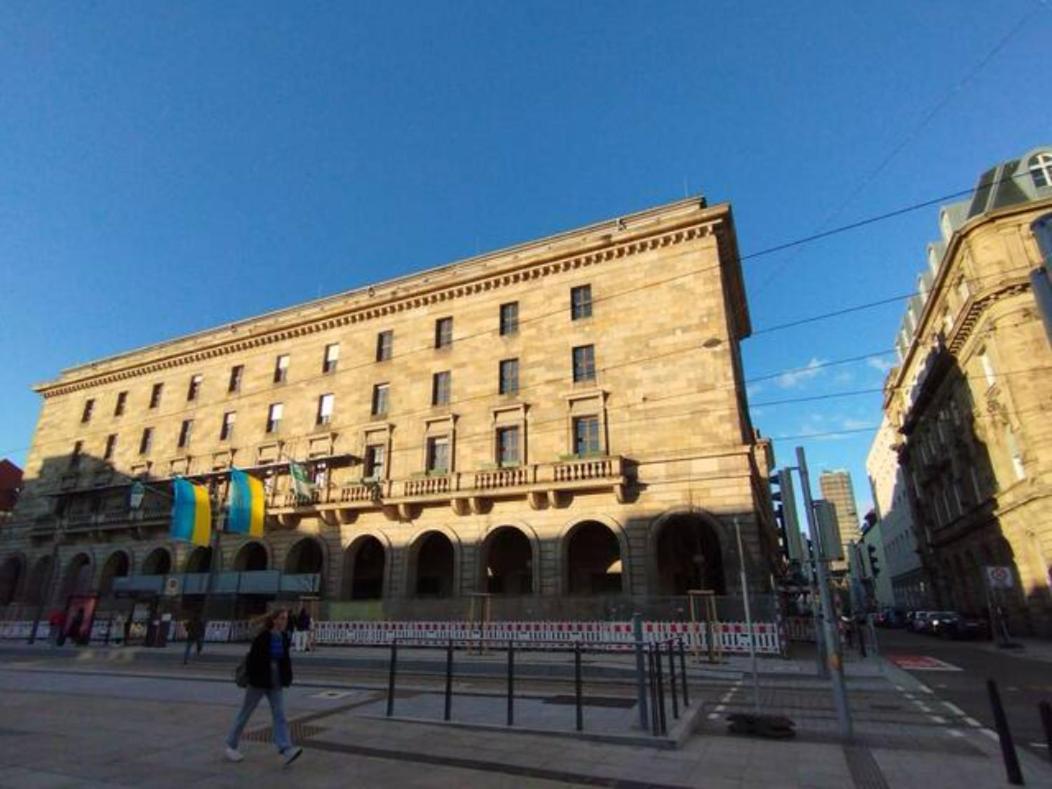 Apartamento Mannheim Zentrum Stadthaus Zimmer 3 Exterior foto