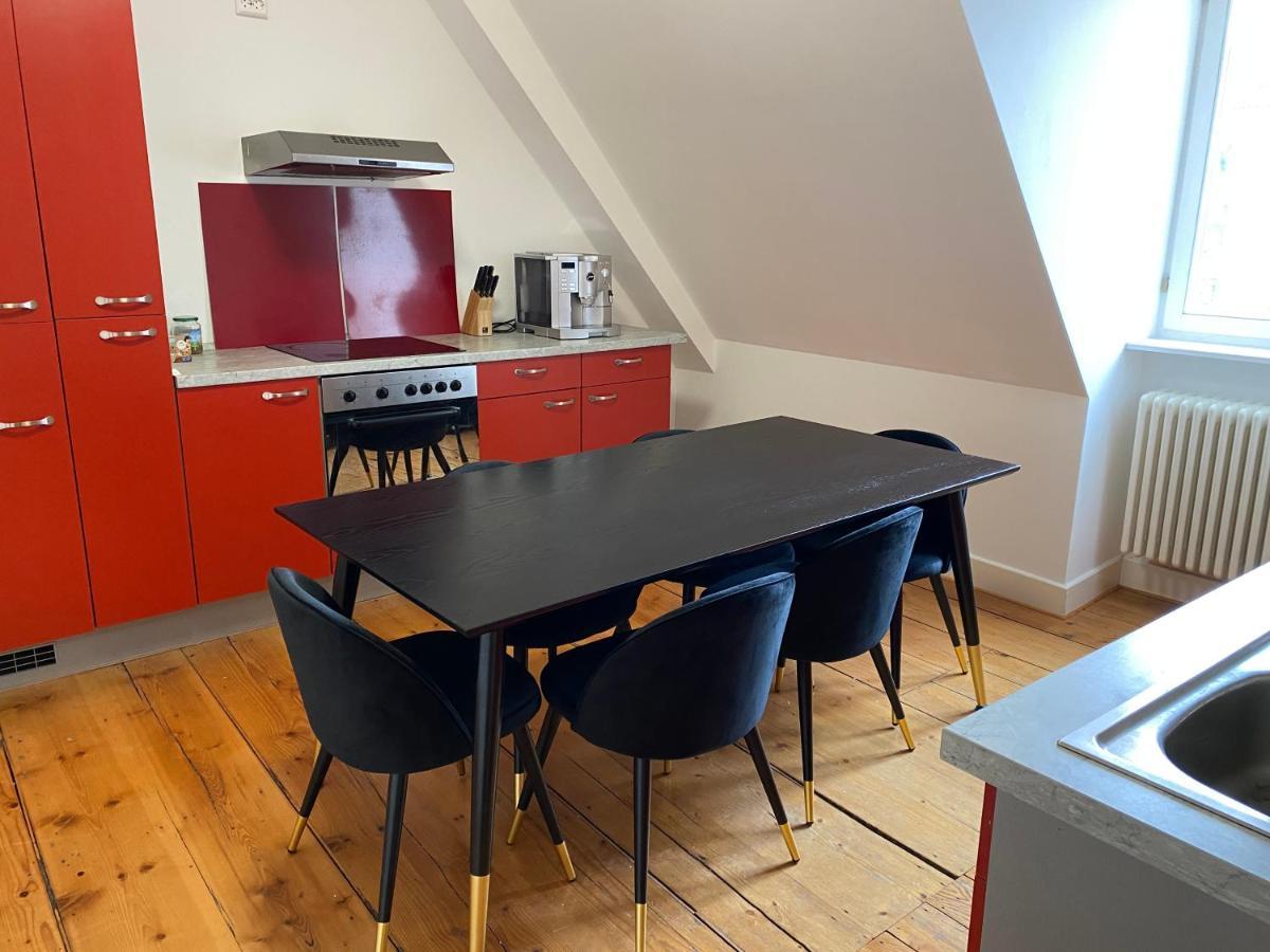 Apartamento Mannheim Zentrum Stadthaus Zimmer 3 Exterior foto